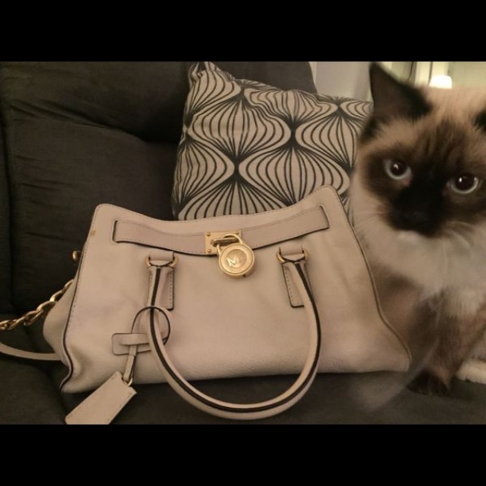 Michael Kors cream purse, MK